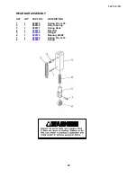 Предварительный просмотр 20 страницы Signode TABLE-TYER Operation, Parts And Safety Manual