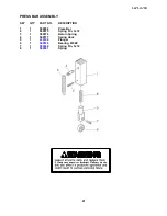 Предварительный просмотр 21 страницы Signode TABLE-TYER Operation, Parts And Safety Manual