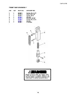 Предварительный просмотр 22 страницы Signode TABLE-TYER Operation, Parts And Safety Manual