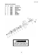 Предварительный просмотр 24 страницы Signode TABLE-TYER Operation, Parts And Safety Manual