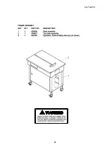 Предварительный просмотр 30 страницы Signode TABLE-TYER Operation, Parts And Safety Manual