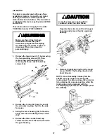 Preview for 17 page of Signode TENSION-WELD VXL-2000-Z Operation, Parts And Safety Manual