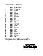 Preview for 24 page of Signode TENSION-WELD VXL-2000-Z Operation, Parts And Safety Manual