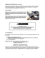 Предварительный просмотр 8 страницы Signode VT-16 Operation, Parts And Safety Manual