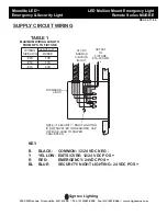 Preview for 2 page of Signtex Lighting Moonlite LED Installation Instructions And Owner'S Manual