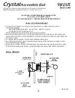 Предварительный просмотр 2 страницы Signtex CAE Series Installation Instructions And Owner'S Manual