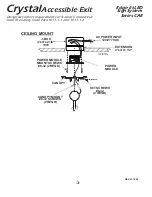 Предварительный просмотр 3 страницы Signtex CAE Series Installation Instructions And Owner'S Manual