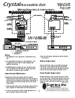 Предварительный просмотр 4 страницы Signtex CAE Series Installation Instructions And Owner'S Manual