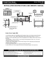 Предварительный просмотр 1 страницы Signtex CRSAC-MM Series Installation Instructions And Owner'S Manual