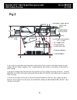 Предварительный просмотр 2 страницы Signtex Moonlite LED MHE-BB Series Installation Instructions & User Manual