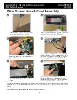 Предварительный просмотр 3 страницы Signtex Moonlite LED MHE-BB Series Installation Instructions & User Manual