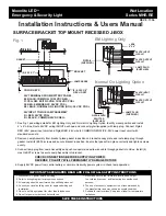 Предварительный просмотр 1 страницы Signtex Moonlite LED MHE Series Installation Instructions & User Manual