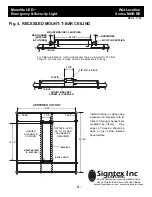 Предварительный просмотр 4 страницы Signtex Moonlite LED MHE Series Installation Instructions & User Manual