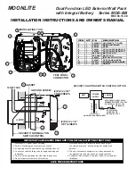 Signtex MOONLITE MOE-BB Series Installation Instructions And Owner'S Manual preview