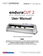 SignWarehouse.com enduraCUT 2 User Manual preview