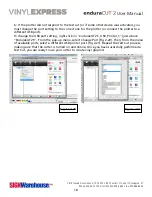 Предварительный просмотр 18 страницы SignWarehouse.com enduraCUT 2 User Manual