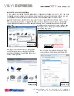 Предварительный просмотр 19 страницы SignWarehouse.com enduraCUT 2 User Manual