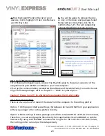 Предварительный просмотр 20 страницы SignWarehouse.com enduraCUT 2 User Manual
