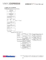 Предварительный просмотр 22 страницы SignWarehouse.com enduraCUT 2 User Manual
