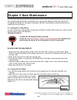 Предварительный просмотр 36 страницы SignWarehouse.com enduraCUT 2 User Manual