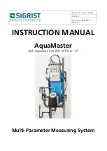 Предварительный просмотр 1 страницы SIGRIST AquaMaster Instruction Manual