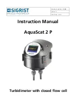 SIGRIST AquaScat 2 P Instruction Manual предпросмотр