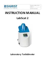 Предварительный просмотр 1 страницы SIGRIST LabScat 2 Instruction Manual