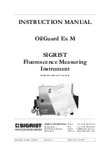 Предварительный просмотр 1 страницы SIGRIST OilGuard Ex M Instruction Manual