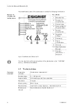 Предварительный просмотр 10 страницы SIGRIST OilGuard Ex M Instruction Manual