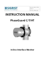 SIGRIST PhaseGuard C Instruction Manual предпросмотр