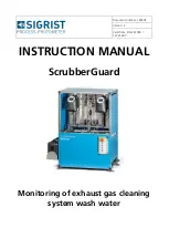 SIGRIST ScrubberGuard 121290 Instruction Manual предпросмотр