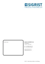 Предварительный просмотр 176 страницы SIGRIST TurBiScat 2 Ex Brief Instructions