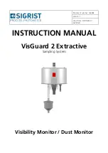 Предварительный просмотр 1 страницы SIGRIST VisGuard 2 Extractive Instruction Manual