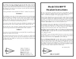 Sigtronics SE-2SRPTT Instructions preview