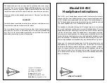 Sigtronics SH-40C Series Instructions предпросмотр