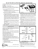 Sigtronics SPA-400 Installation And Operating Instructions предпросмотр