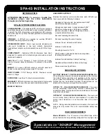 Sigtronics SPA-4S Installation Instructions preview