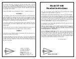 Предварительный просмотр 1 страницы Sigtronics ST-48S Instructions