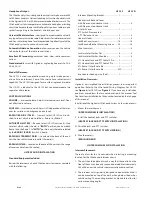 Предварительный просмотр 2 страницы Sigtronics UltraSound US-12D Installation And Operating Instructions Manual