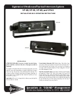 Preview for 1 page of Sigtronics UT-4D Installation And Operating Instructions Manual