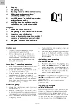 Preview for 6 page of SIGURO SGR-SC810 Series Translation Of The Operating Instructions