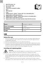 Preview for 6 page of SIGURO SGR-SM-D131SS Operating Instructions Manual