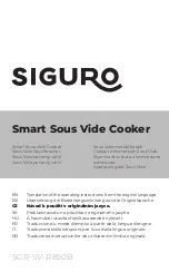 Preview for 1 page of SIGURO SGR-SV-R850B Translation Of The Operating Instructions