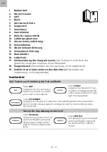 Предварительный просмотр 16 страницы SIGURO SGR-VS-T920SS Translation Of The Operating Instructions