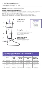 Предварительный просмотр 2 страницы SIGVARIS Coolflex Standard Instructions For Use And Care Manual