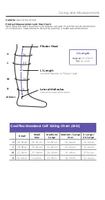 Предварительный просмотр 3 страницы SIGVARIS Coolflex Standard Instructions For Use And Care Manual