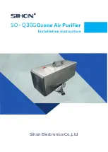 Sihon SO-Q30G Installation Instructions Manual preview