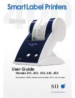 Preview for 1 page of SII 410 User Manual