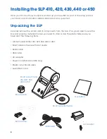 Preview for 10 page of SII 410 User Manual