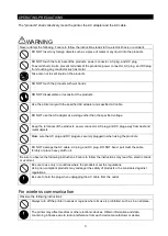 Preview for 7 page of SII SLP720RT Series User Manual